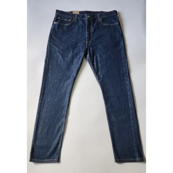 Levi's 512 Jeans Mens Size 38x32 Lot of 2 Slim Taper Stretch Medium Blue Denim - Picture 9 of 16